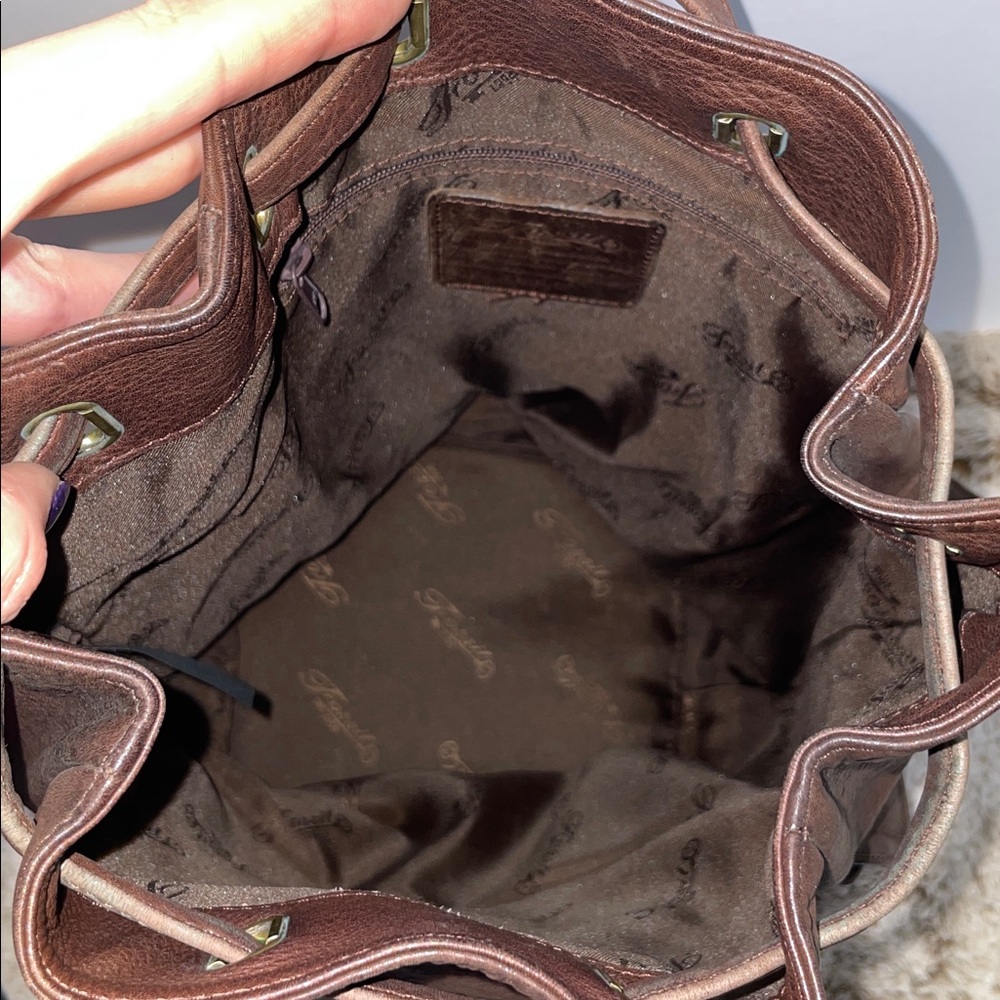 Vintage Fossil Drawstring Sling Backpack - Picture 14 of 17